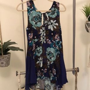 Free people blue dress